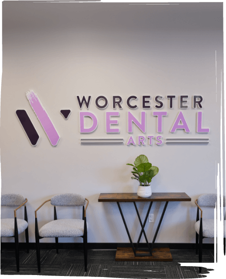 Young man smiling in dental chair