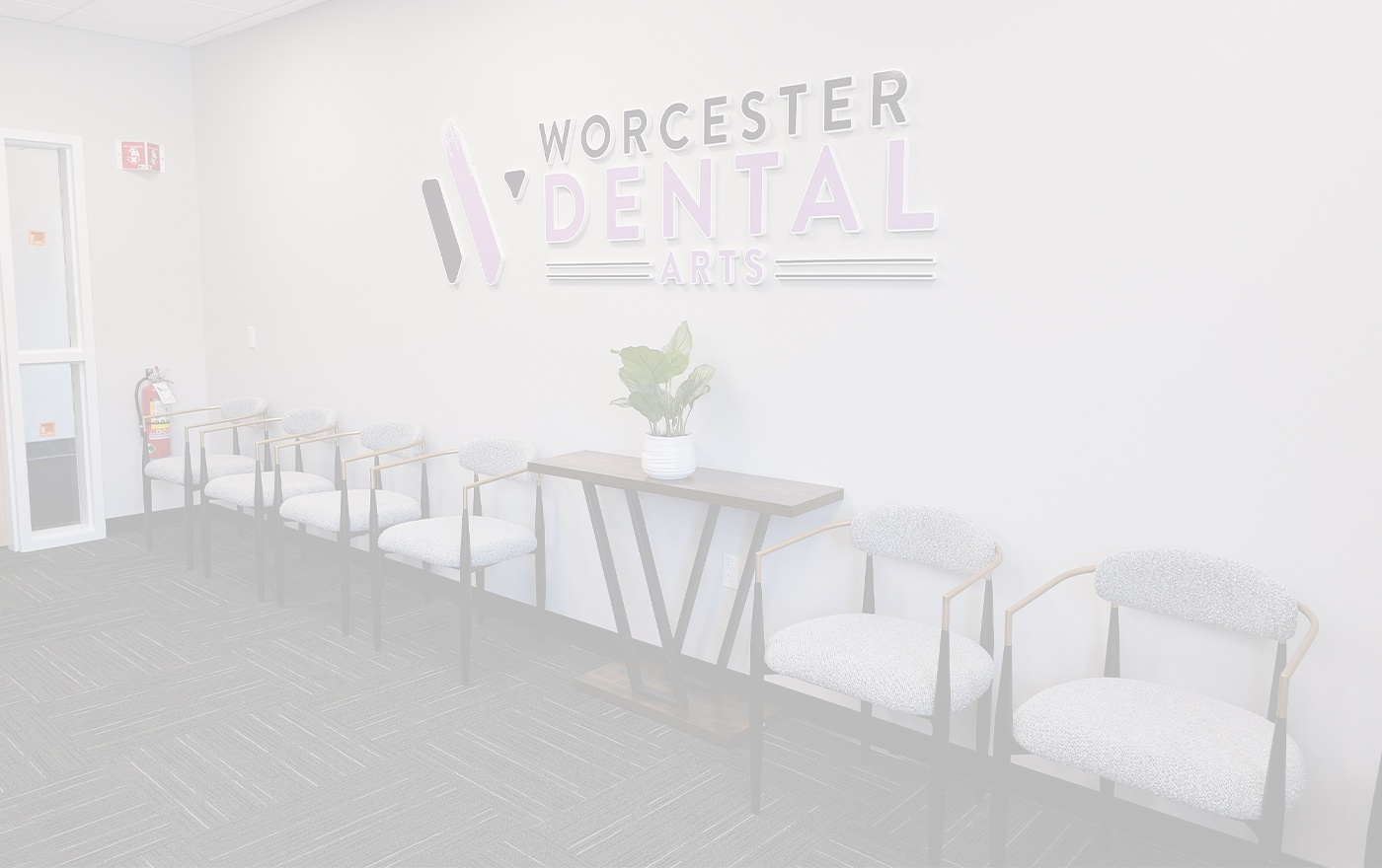 Front desk in Worcester dental office